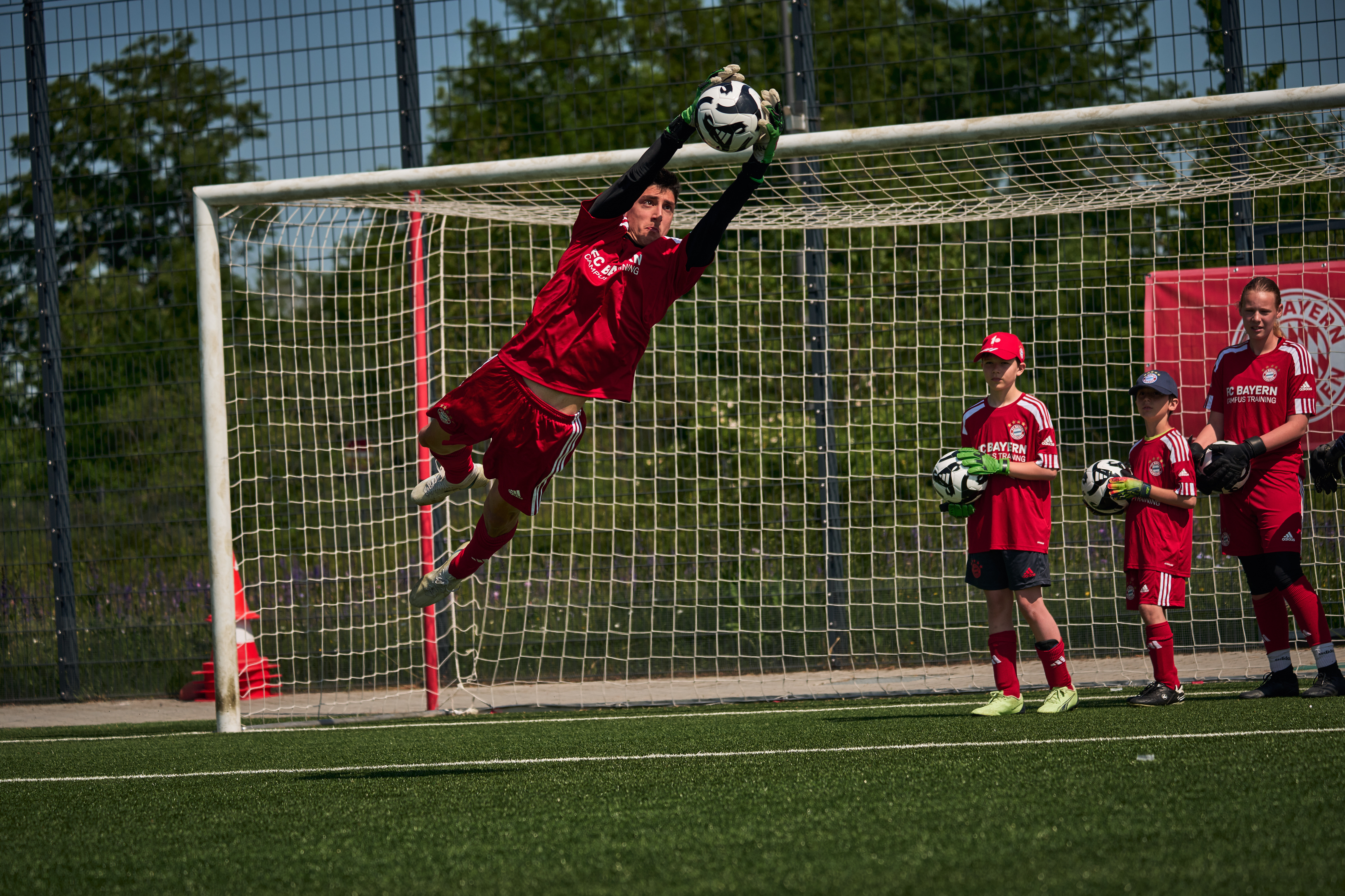 best soccer training equipment: goalkeeper
