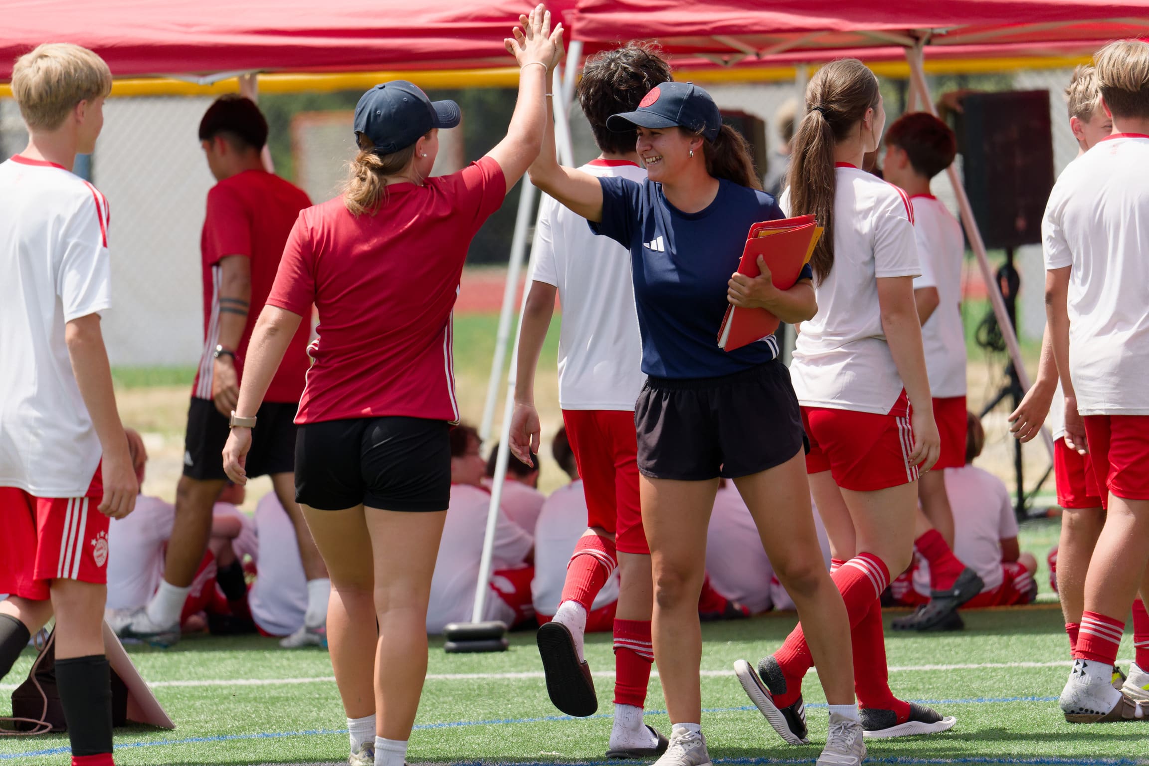 adult soccer training